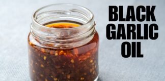 how to make black garlic oil