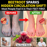 Beetroot Sparks a Hidden Circulation Shift Most People Feel in Their Feet First